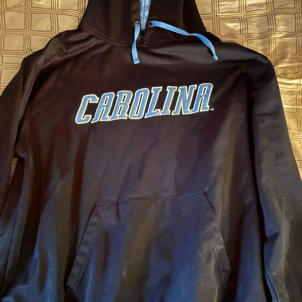 Stadium Athletics Black and Blue Carolina Hoodie